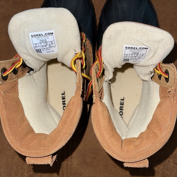 Sorel Cheyanne II Kids Lace Up Duck Boots Waterproof Insulated - Picture 5 of 11